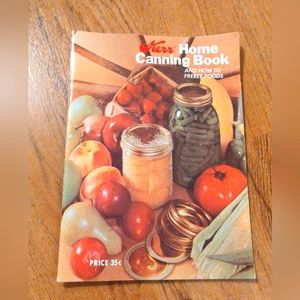 Kerr Home Canning and how to freeze food. VINTAGE 📚✨ 1950 EDITION ✨✨